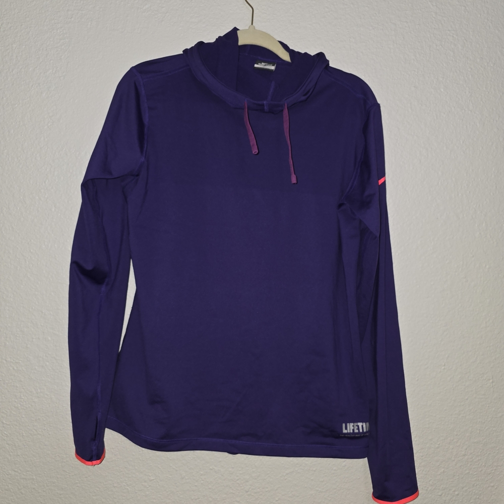Nike Pro Dri-FIT Purple Hoodie